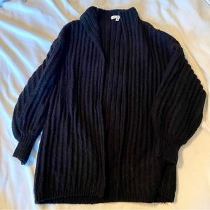 UO Truly madly deeply Ava cardigan in black